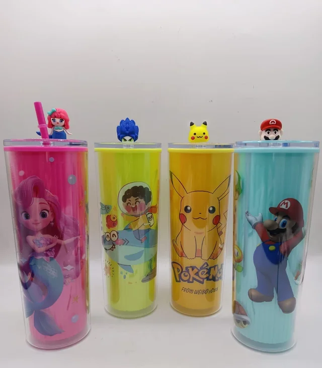 New premium quality plastic sippers in box packing. Real pic shared