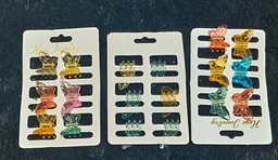 New mini hair claw clips/clutchers pack of 6