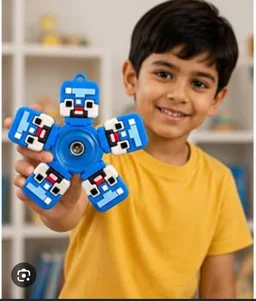 New arrival Minecraft theme fidget spinner