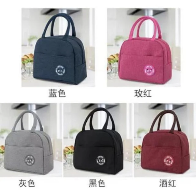 Generic print insulated lunch bags Plain