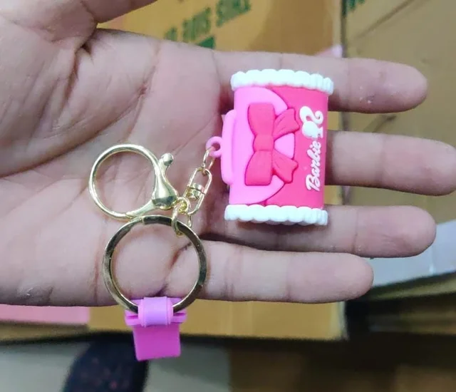 New premium quality barbie keychain
