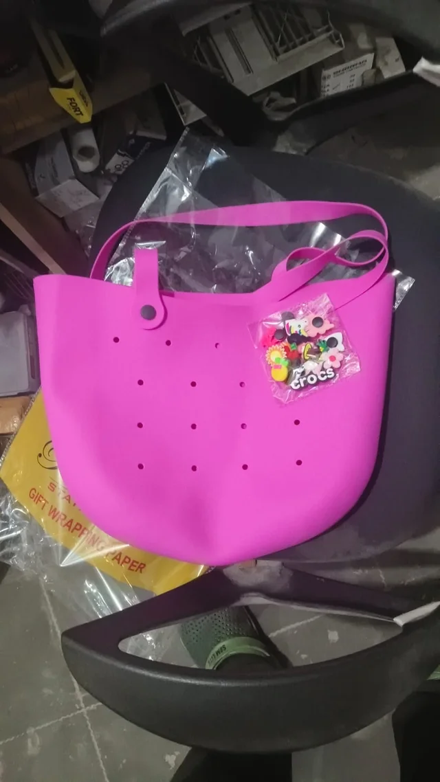 Stock clearance sale Beach silicon bags Premium quality With charms