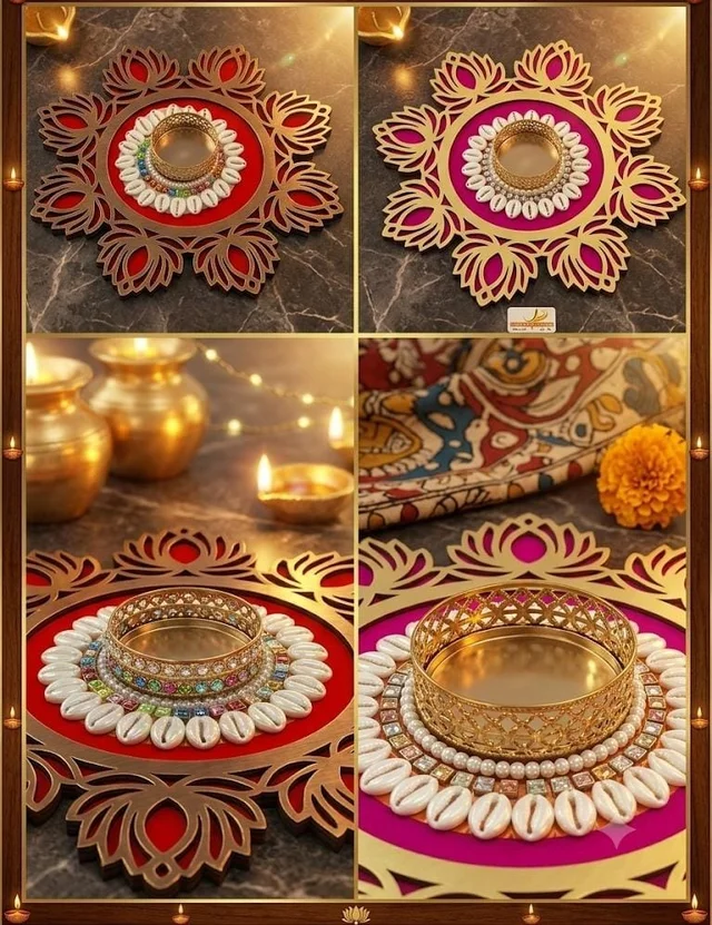 New 8 inch mdf lotus plus kodi tealight holder
