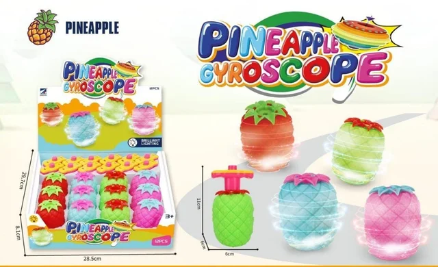 pineapple theme led flashing toy