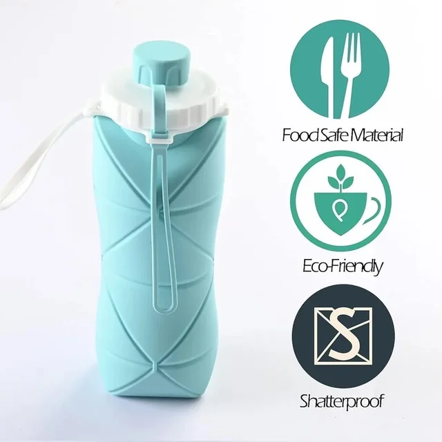 Folding Silicone Water Bottle