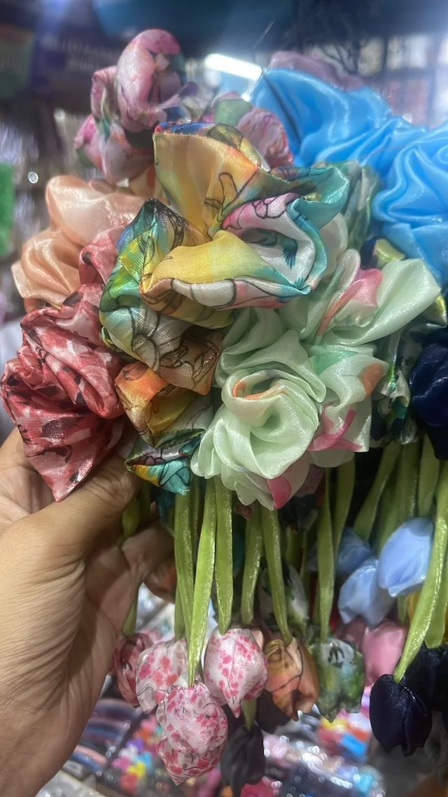 New arrival Scrunchies with hangings