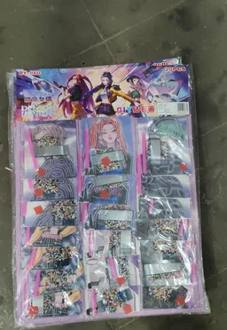 New arrival Diy diamond paper kit in kpop and zootopia theme Buy set of 20 kits