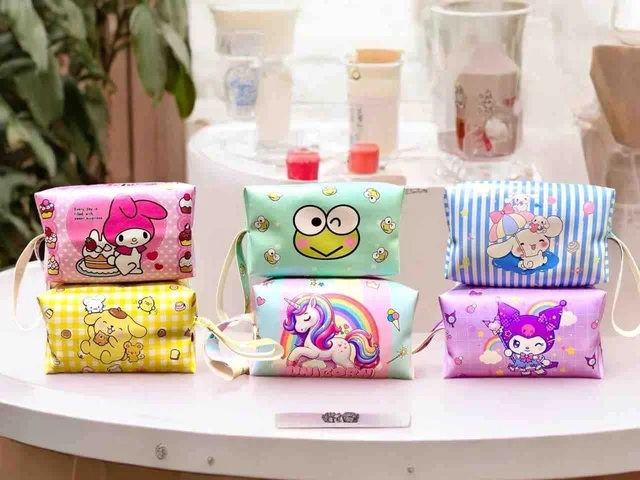 New arrival Multipurpose pouches in cute cartoon prints