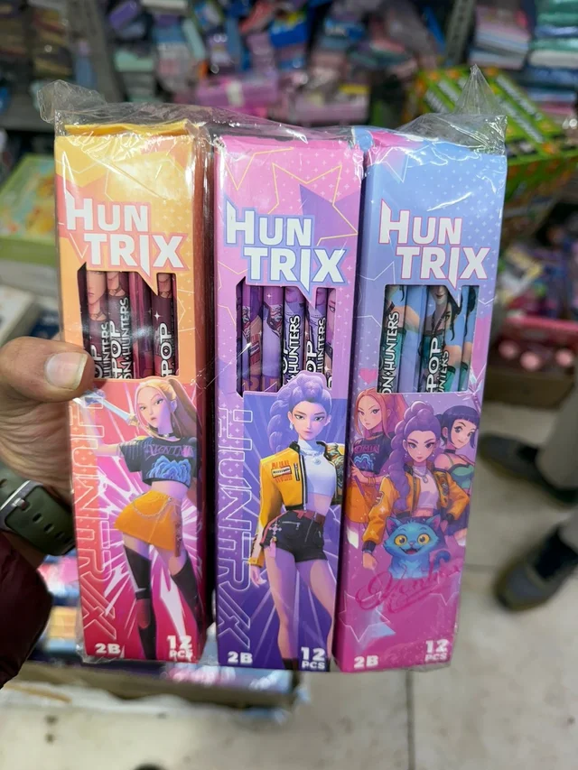 kpop theme pencil set of 12