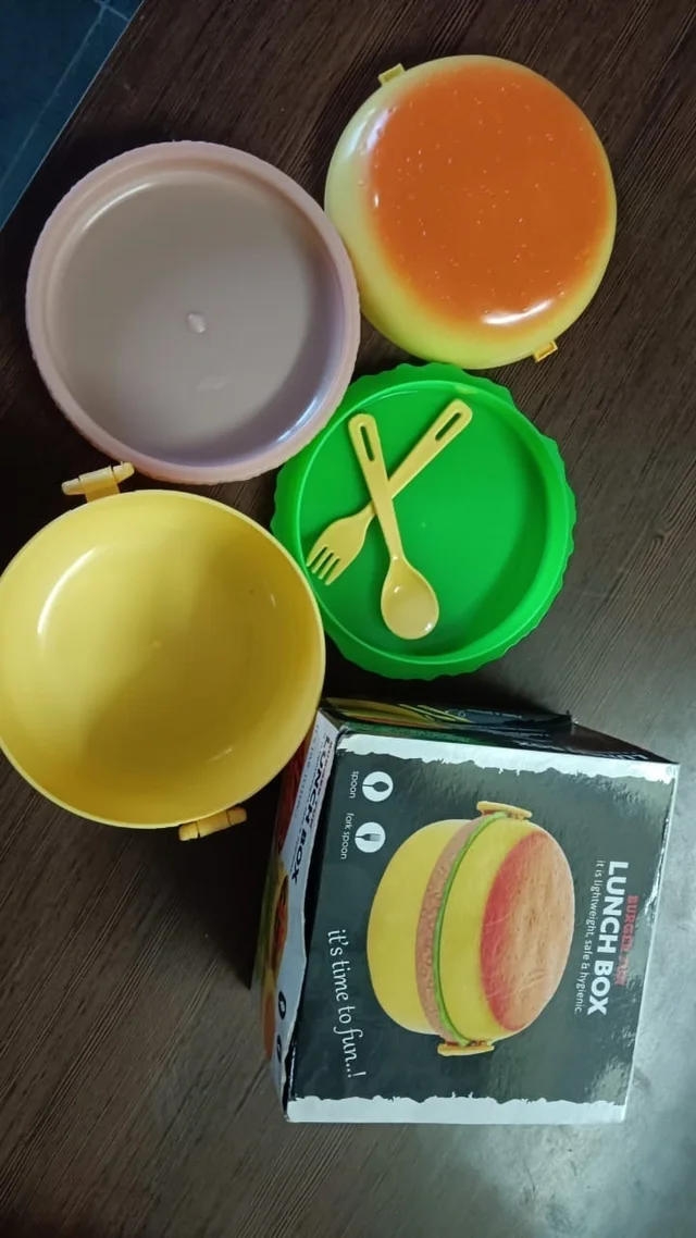 Burger lunch box