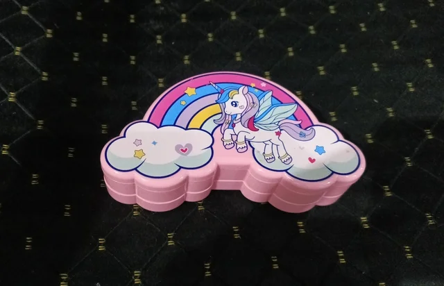 makeup kits 5 designs added Sandle, unicorn, kuromi, rainbow and mermaid
