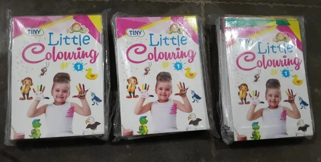 New coloring books packs of 16