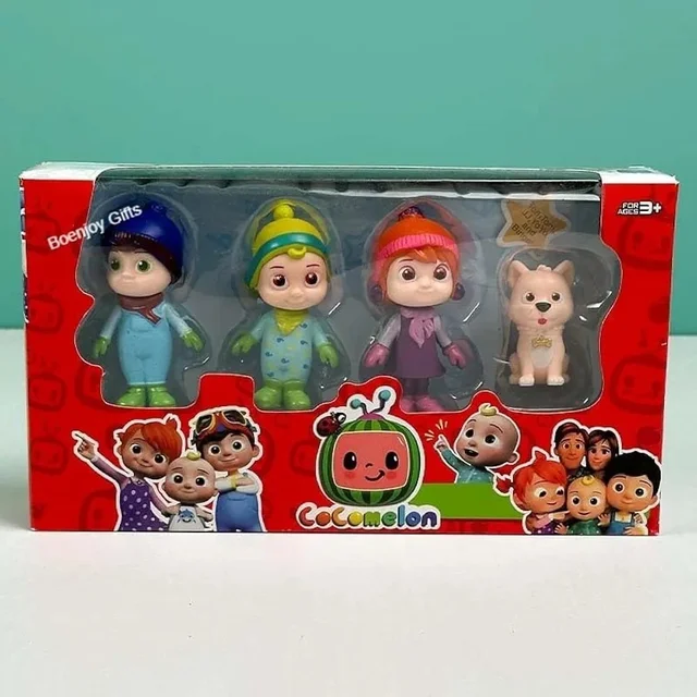 CoComelon Action Figure Toy Set – 4