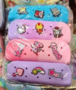New silicon pencil pouches