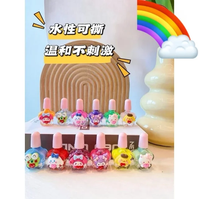 Cute nail polish for your princess. Color random only no choice possible