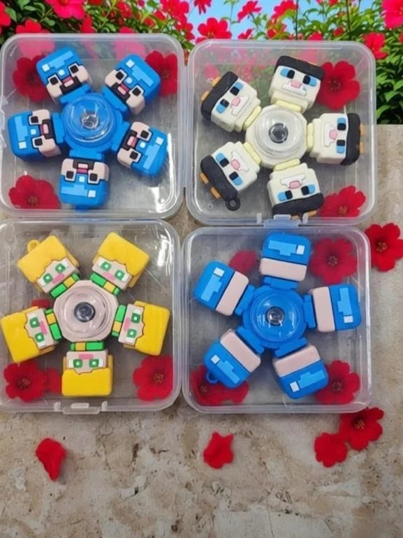 New arrival Minecraft theme fidget spinner