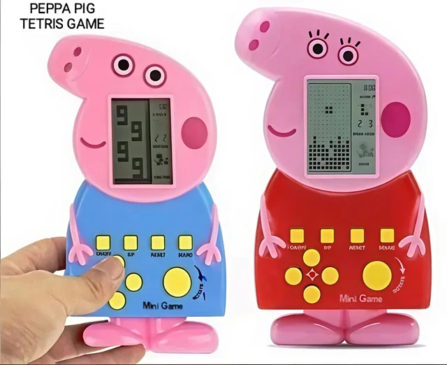 New peppa pig tetris game console