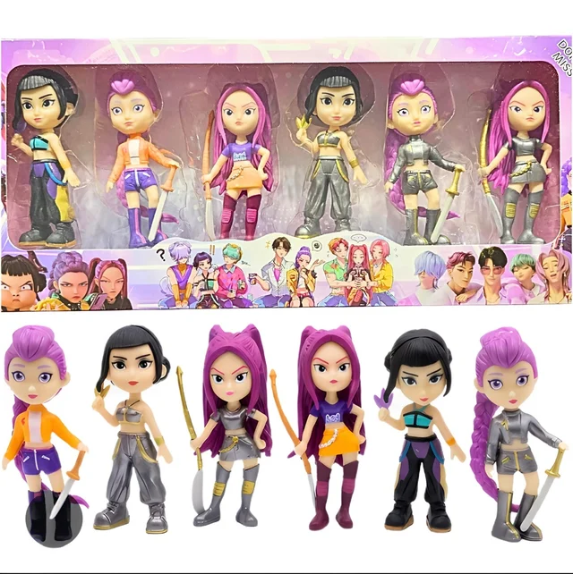 Kpop figure set of 6