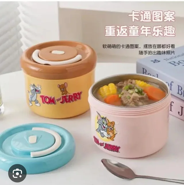 New tom n jerry theme insulated tiffins Premium quality