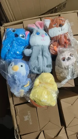 Premium quality plush material theme pencil pouches