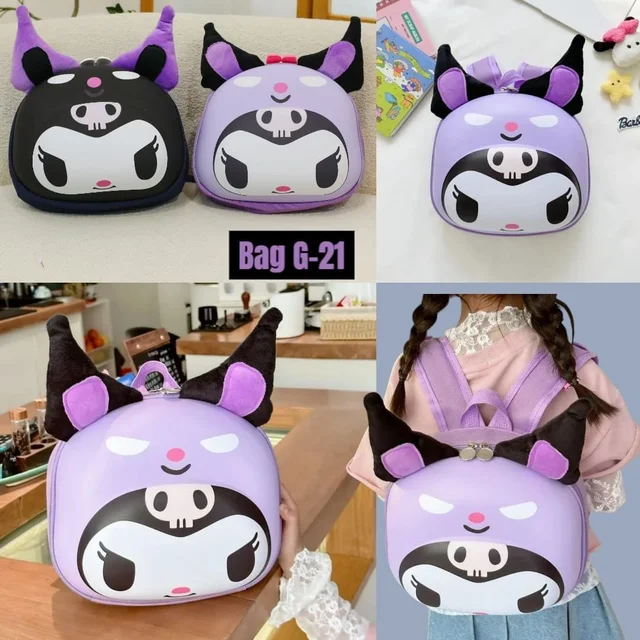 Hardcase bagpack 12 inches Many new designs added. In bulk color random only no choice possible If choice rates of single pc will be applicable