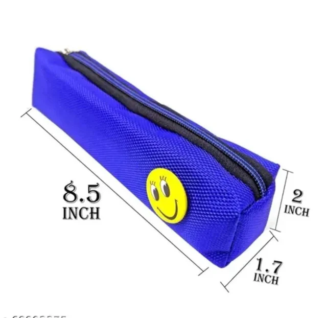 Smiley budget pencil pouches