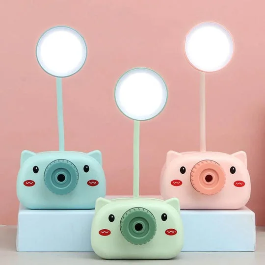 Multifunctional Mini Table Lamp - Pig
