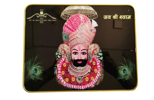 Attractive Crystal Photo Frame 40X30cm. - khatu shyam