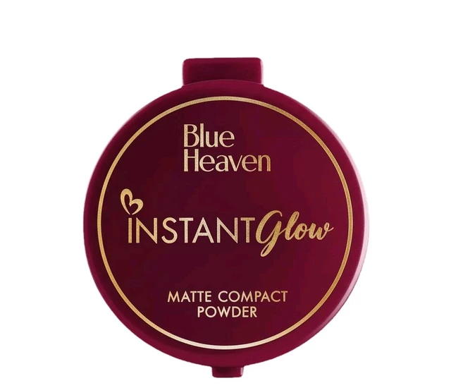 Blue Heaven Instant Glow Matte Compact Powder  