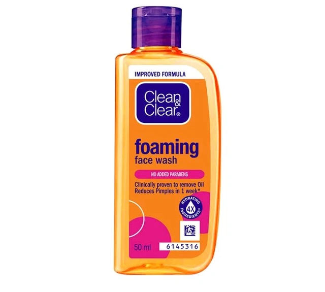 Clean & Clear Foaming Facewash 50 Ml