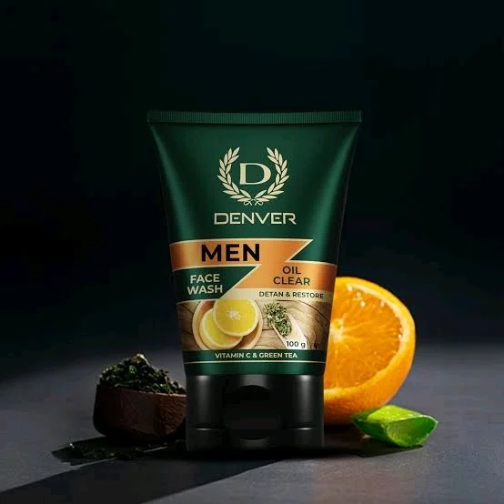 Denver Men Oil Clear Facewash 50g.
