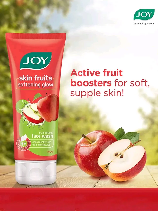 Joy Skin Fruits Glass Like Glow Apple Face Wash 50ml