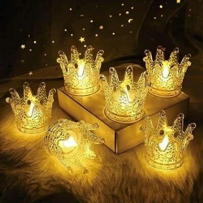 Crown Shape Flameless Candle