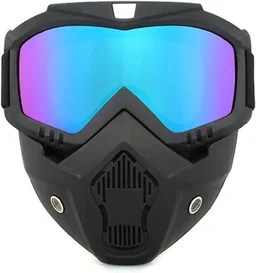 Face Cover Shield Mask - Standard, Black