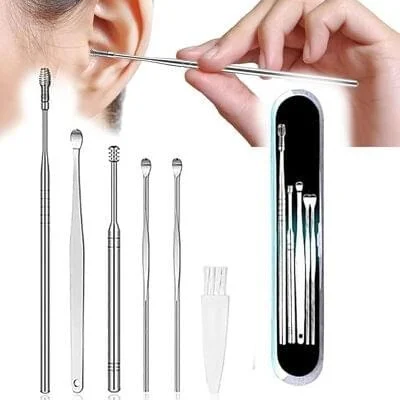 6 pcs Ear Wax Cleaner tool