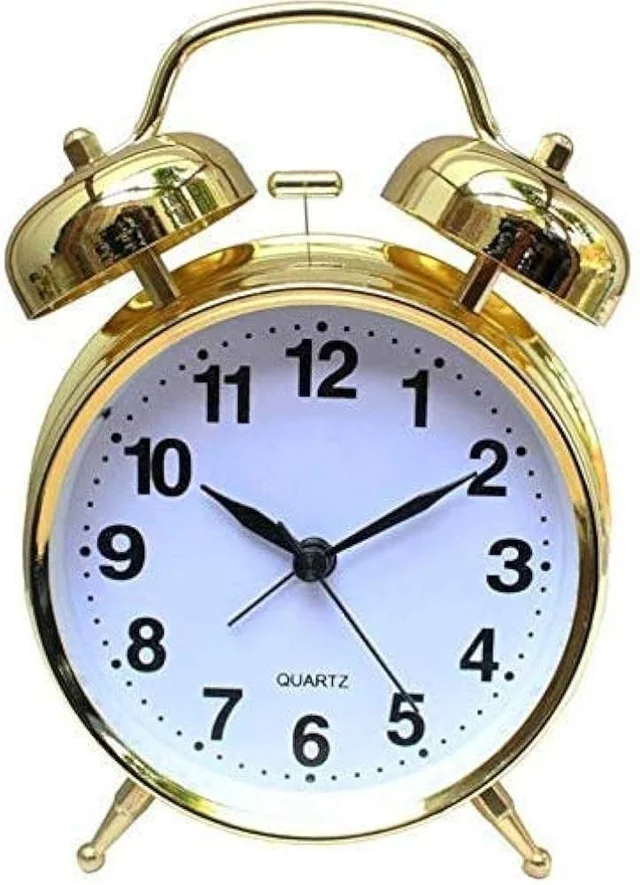 Decorative Analog Alarm Clock Imported Heavy quality