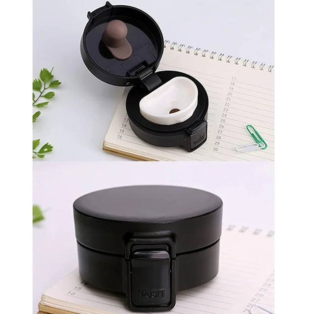 Coffee Mug Double Wall Stainless Steel Tumbler Vacuum Flask Bottle Thermo Tea Mug Travel Mug with Flip Lid