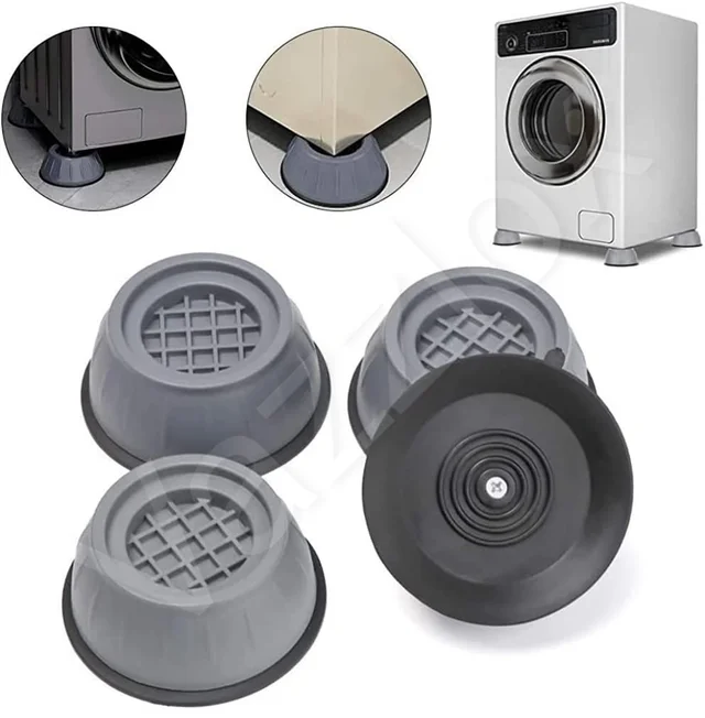 Anti Vibration Pads for Washing Machine Washing Machine Feet Pads Shock Absorber Noise Cancelling Washer Support
