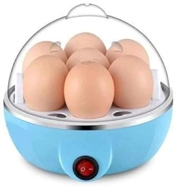 Egg Boiler Electric Automatic Off 7 Egg Poacher For Steaming,Cooking Also Boiling & Frying (Multi Color)