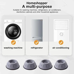 Anti Vibration Pads for Washing Machine Washing Machine Feet Pads Shock Absorber Noise Cancelling Washer Support