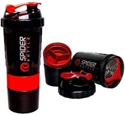 Protein Shaker Bottle | Spider Shaker Bottle | Cyclone Shaker | Gym Shaker Bottle | Gym Shaker | Gym Bottle | Shaker Bottles for Protein Shake | Shaker 500ml MULTICOLOUR