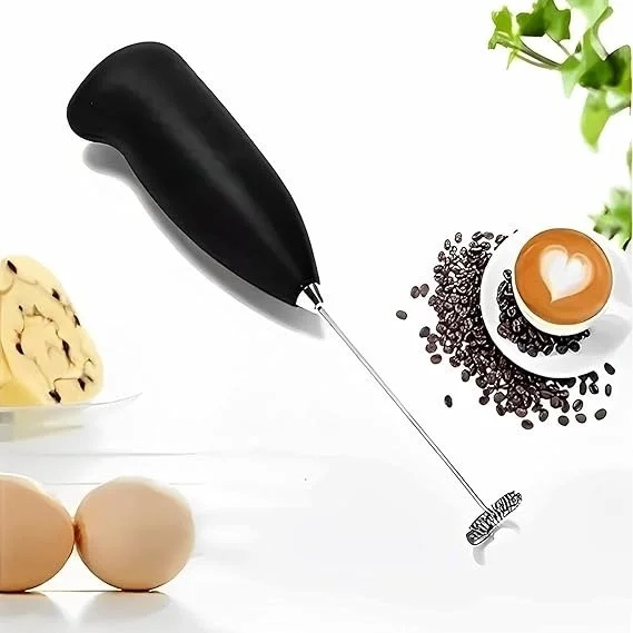 Hand Blender Coffee Beater and Milk Frother Mini Manual Frother for Coffee Cappuccino Latte Hot Chocolate and Kitchen Beverage Mixing