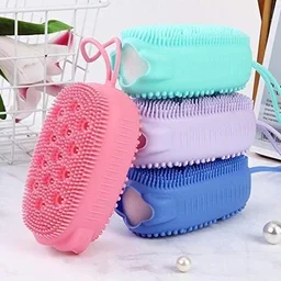 Bubble Bath Brush, Silicone Bath Body Brush,Ultra-Soft Scrubber for Shower Exfoliating, Body Brush for Unisex Good for Health Beauty