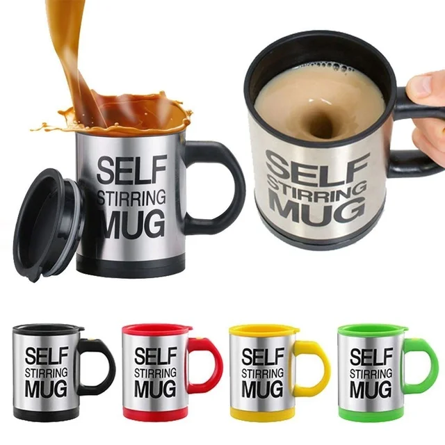 Self Stirring Mug Chocolate Coffee Shake Maker Cup Mixer Blender Shaker