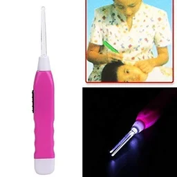 LED Flashlight Earpick for Ear wax remover and cleaner pack of 2
