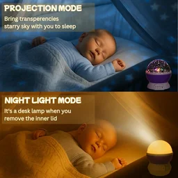 Star Master Galaxy Night Projector Lamp 360 Rotating Led Starry Light with Moon