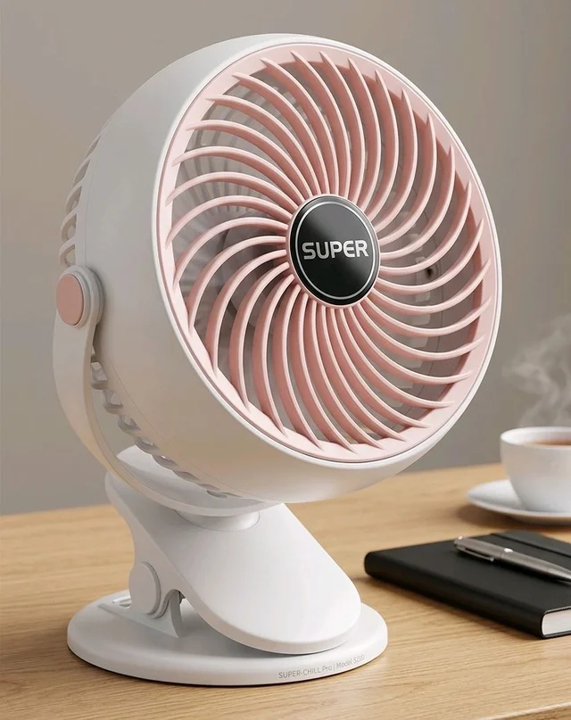 2 In 1 Clamp Fan