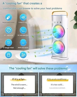 Double Ended Mist Fan