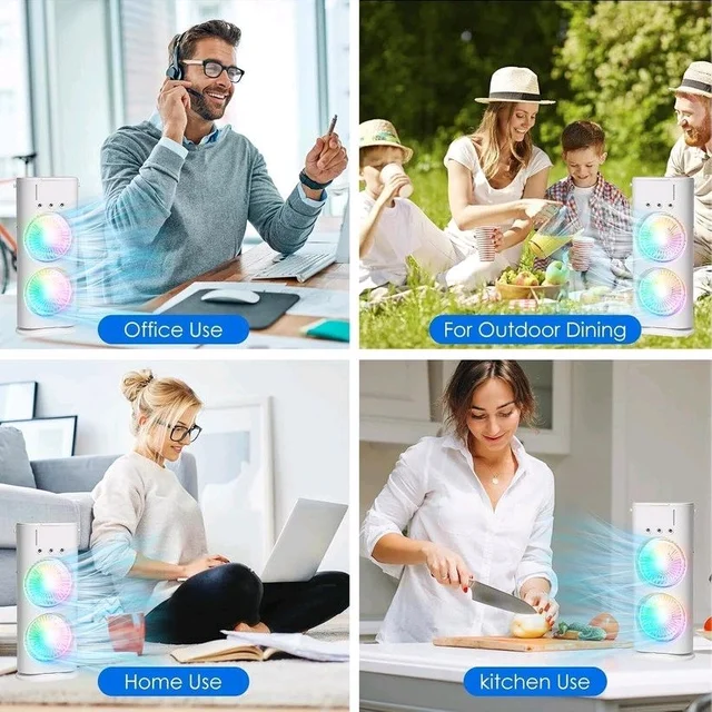 Double Ended Mist Fan
