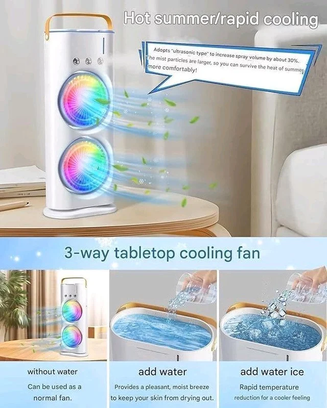 Double Ended Mist Fan